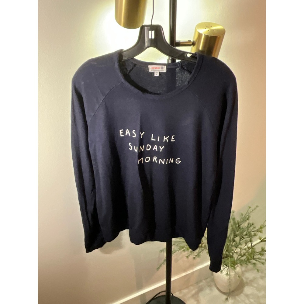 Sundry pullover Easy Like Sunday Morning 0 MED Anthropologie cozy fall layering